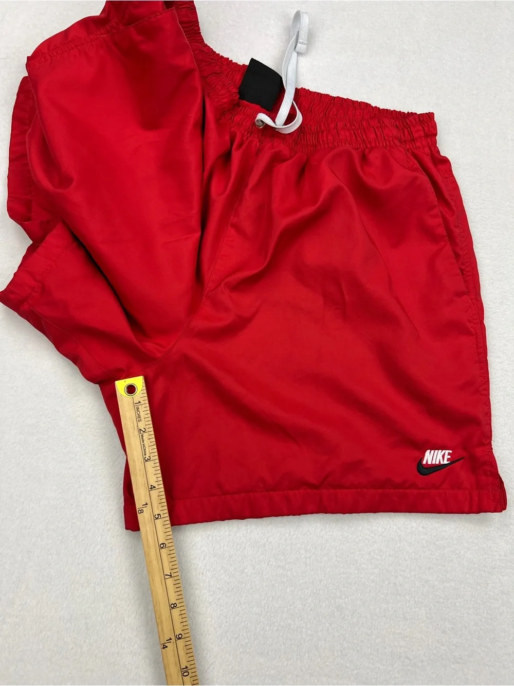 Nike material lightweight red